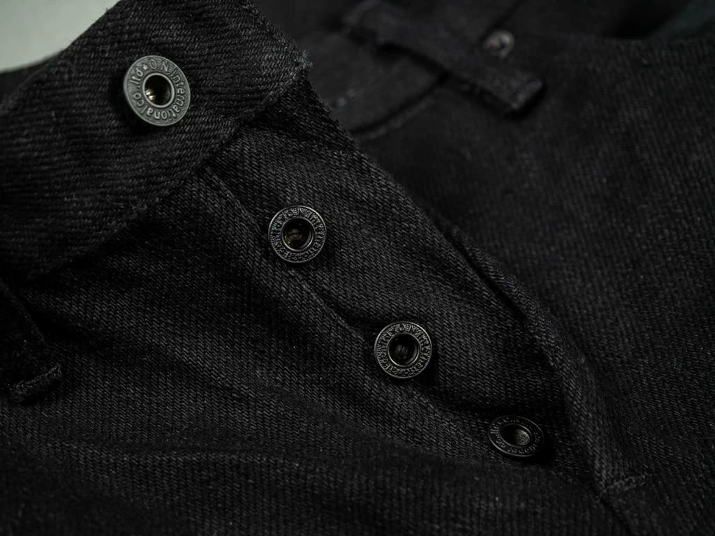 ONI Denim 544ZR-IDBK "Secret Denim Indigo X Black" 20oz Stylish Tapered Jeans 24 ONI Denim 544ZR-IDBK "Secret Denim Indigo X Black" 20oz Stylish Tapered Jeans