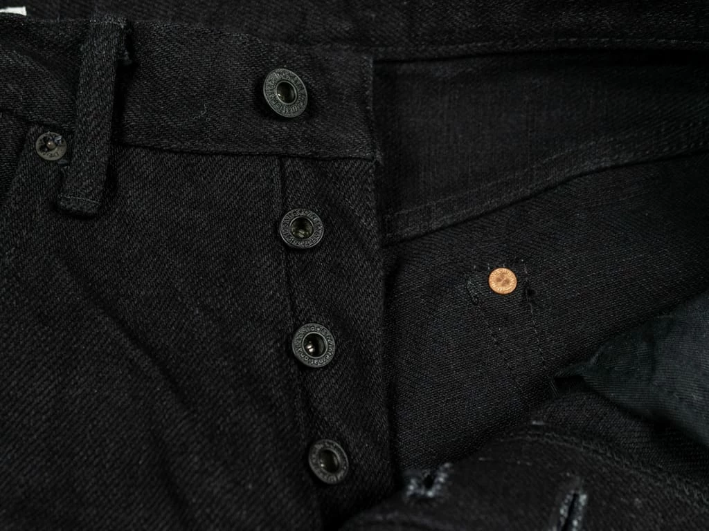 ONI Denim 544ZR-IDBK "Secret Denim Indigo X Black" 20oz Stylish Tapered Jeans 14 ONI Denim 544ZR-IDBK "Secret Denim Indigo X Black" 20oz Stylish Tapered Jeans
