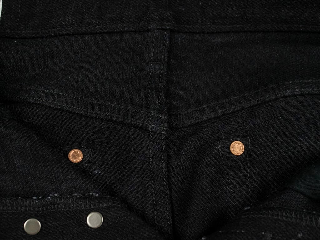 ONI Denim 544ZR-IDBK "Secret Denim Indigo X Black" 20oz Stylish Tapered Jeans 19 ONI Denim 544ZR-IDBK "Secret Denim Indigo X Black" 20oz Stylish Tapered Jeans