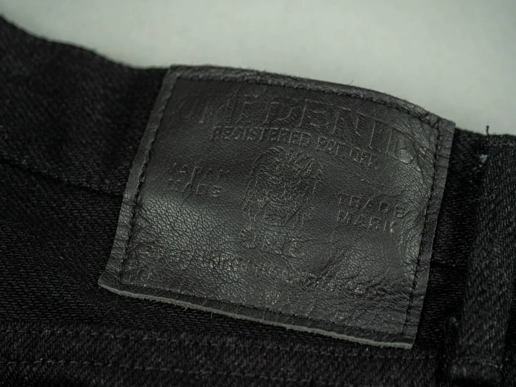 ONI Denim 544ZR-IDBK "Secret Denim Indigo X Black" 20oz Stylish Tapered Jeans 21 ONI Denim 544ZR-IDBK "Secret Denim Indigo X Black" 20oz Stylish Tapered Jeans