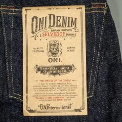 ONI Denim [Workwear Series] 547DIZR