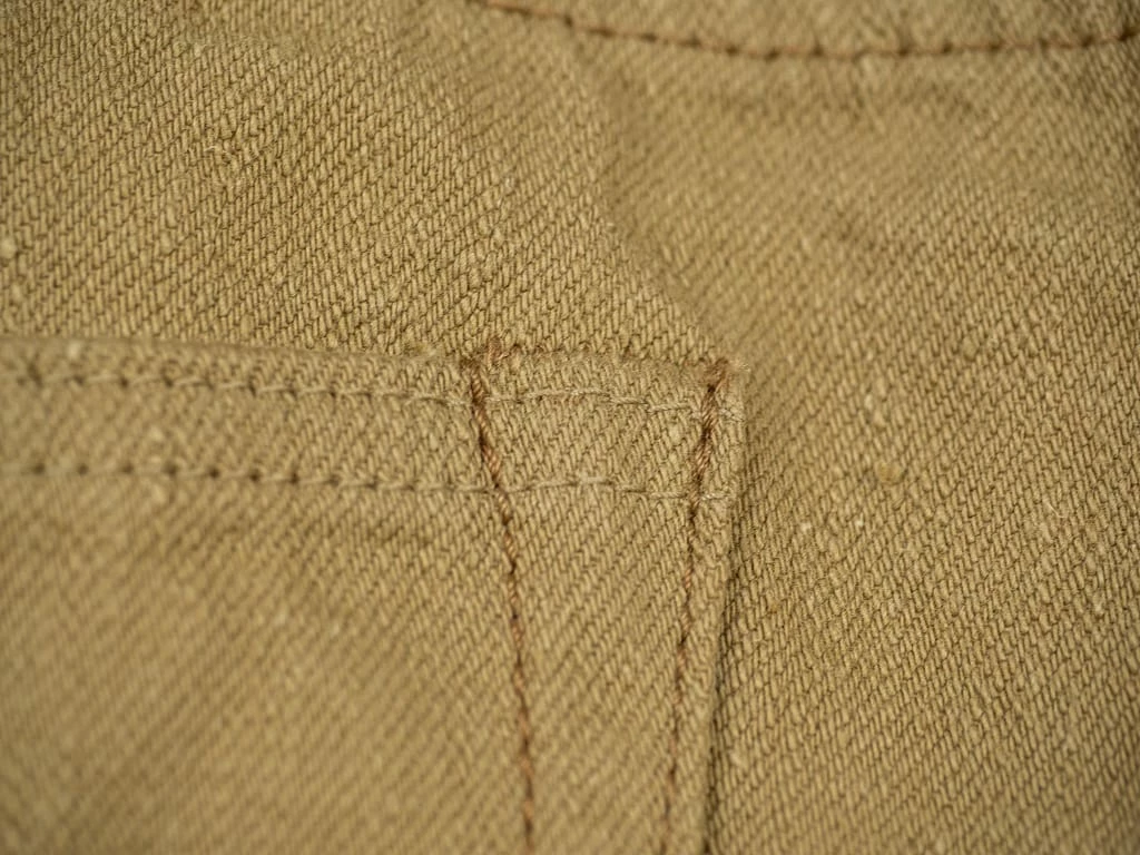 NEW ARRIVALS ONI Denim 612KHBE "Super Low Tension Khaki-Beige" 12oz Relaxed Tapered Jeans 27 NEW ARRIVALS ONI Denim 612KHBE "Super Low Tension Khaki-Beige" 12oz Relaxed Tapered Jeans