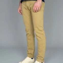 NEW ARRIVALS ONI Denim 612KHBE "Super Low Tension Khaki-Beige" 12oz Relaxed Tapered Jeans 41 NEW ARRIVALS ONI Denim 612KHBE