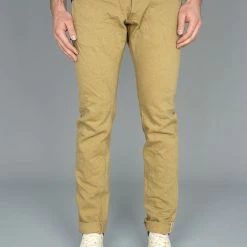 NEW ARRIVALS ONI Denim 612KHBE "Super Low Tension Khaki-Beige" 12oz Relaxed Tapered Jeans