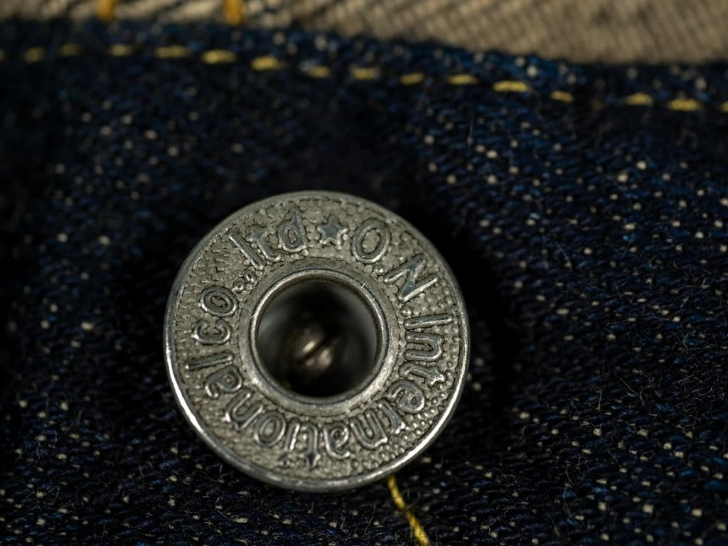 ONI Denim 122S-BE "Beige Overdye" 15oz Stretch Relax Tapered Jeans 15 ONI Denim 122S-BE "Beige Overdye" 15oz Stretch Relax Tapered Jeans