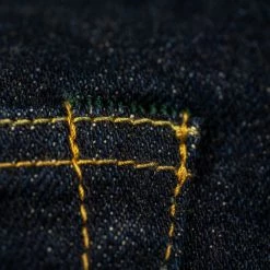 ONI Denim 122S-BE "Beige Overdye" 15oz Stretch Relax Tapered Jeans 54 ONI Denim 122S-BE