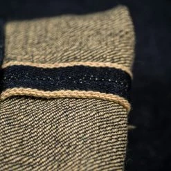 ONI Denim 122S-BE "Beige Overdye" 15oz Stretch Relax Tapered Jeans 68 ONI Denim 122S-BE