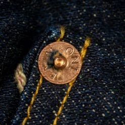 ONI Denim 122S-BE "Beige Overdye" 15oz Stretch Relax Tapered Jeans 55 ONI Denim 122S-BE