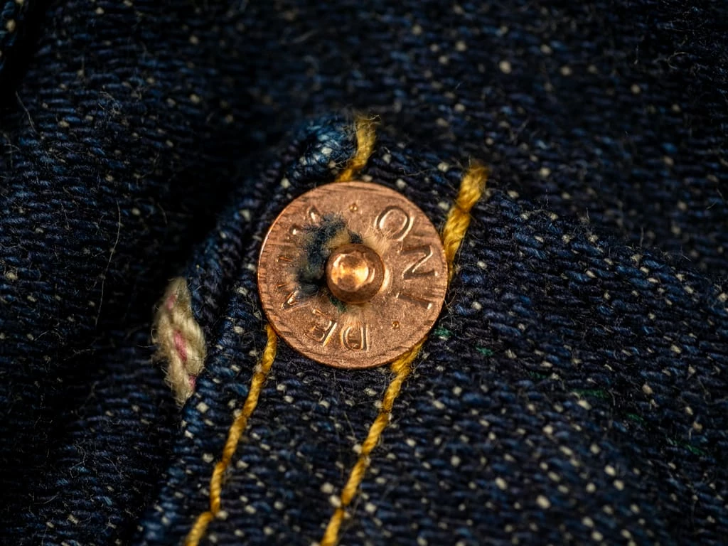 ONI Denim 122S-BE "Beige Overdye" 15oz Stretch Relax Tapered Jeans 20 ONI Denim 122S-BE "Beige Overdye" 15oz Stretch Relax Tapered Jeans