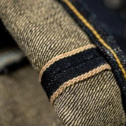 ONI Denim 122S-BE "Beige Overdye" 15oz Stretch Relax Tapered Jeans 66 ONI Denim 122S-BE