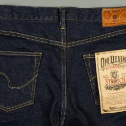 ONI Denim 122S-BE "Beige Overdye" 15oz Stretch Relax Tapered Jeans 49 ONI Denim 122S-BE