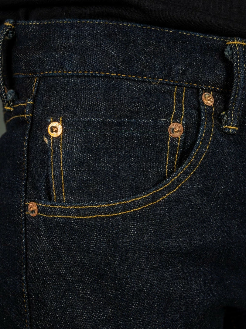 ONI Denim 122S-BE "Beige Overdye" 15oz Stretch Relax Tapered Jeans 11 ONI Denim 122S-BE "Beige Overdye" 15oz Stretch Relax Tapered Jeans