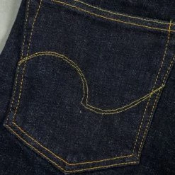 ONI Denim 122S-BE "Beige Overdye" 15oz Stretch Relax Tapered Jeans 58 ONI Denim 122S-BE