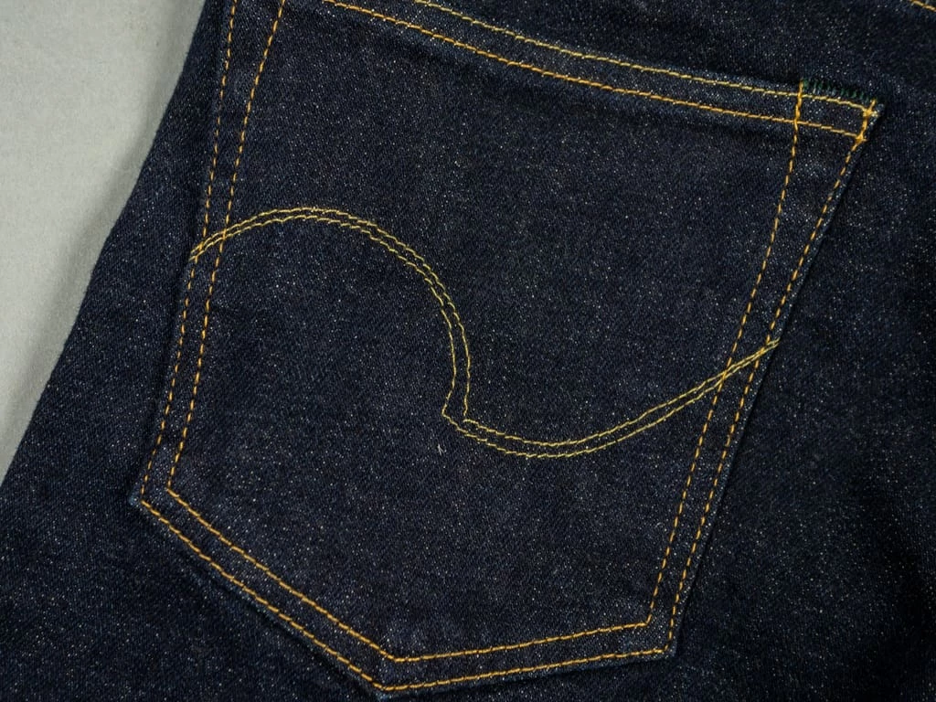 ONI Denim 122S-BE "Beige Overdye" 15oz Stretch Relax Tapered Jeans 23 ONI Denim 122S-BE "Beige Overdye" 15oz Stretch Relax Tapered Jeans