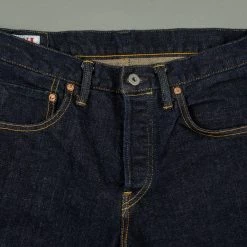 ONI Denim 122S-BE "Beige Overdye" 15oz Stretch Relax Tapered Jeans 48 ONI Denim 122S-BE