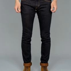 NEW ARRIVALS ONI Denim 122S-RUST "Rust Overdye" 15oz Stretch Relax Tapered Jeans