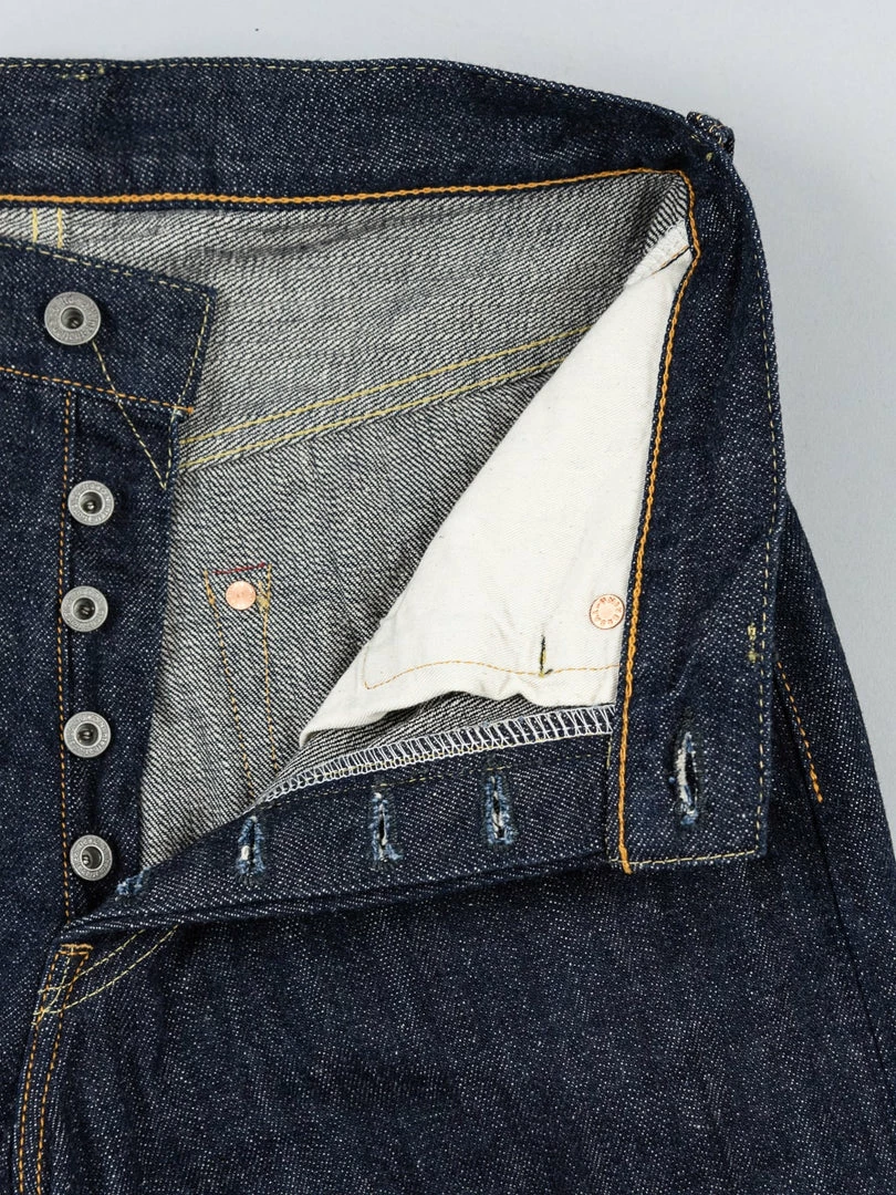 ONI Denim 202 "Kiraku" 12oz Natural Indigo Wide Straight Jeans NEW ARRIVALS 14 ONI Denim 202 "Kiraku" 12oz Natural Indigo Wide Straight Jeans NEW ARRIVALS