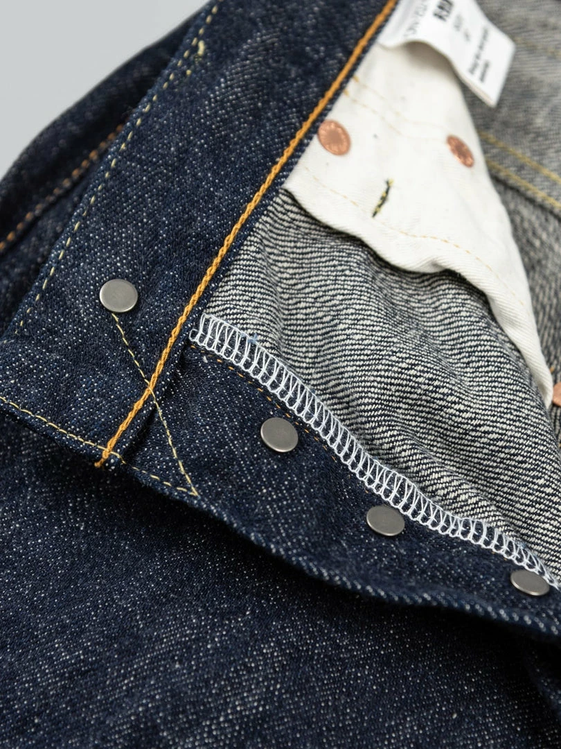 ONI Denim 202 "Kiraku" 12oz Natural Indigo Wide Straight Jeans NEW ARRIVALS 25 ONI Denim 202 "Kiraku" 12oz Natural Indigo Wide Straight Jeans NEW ARRIVALS