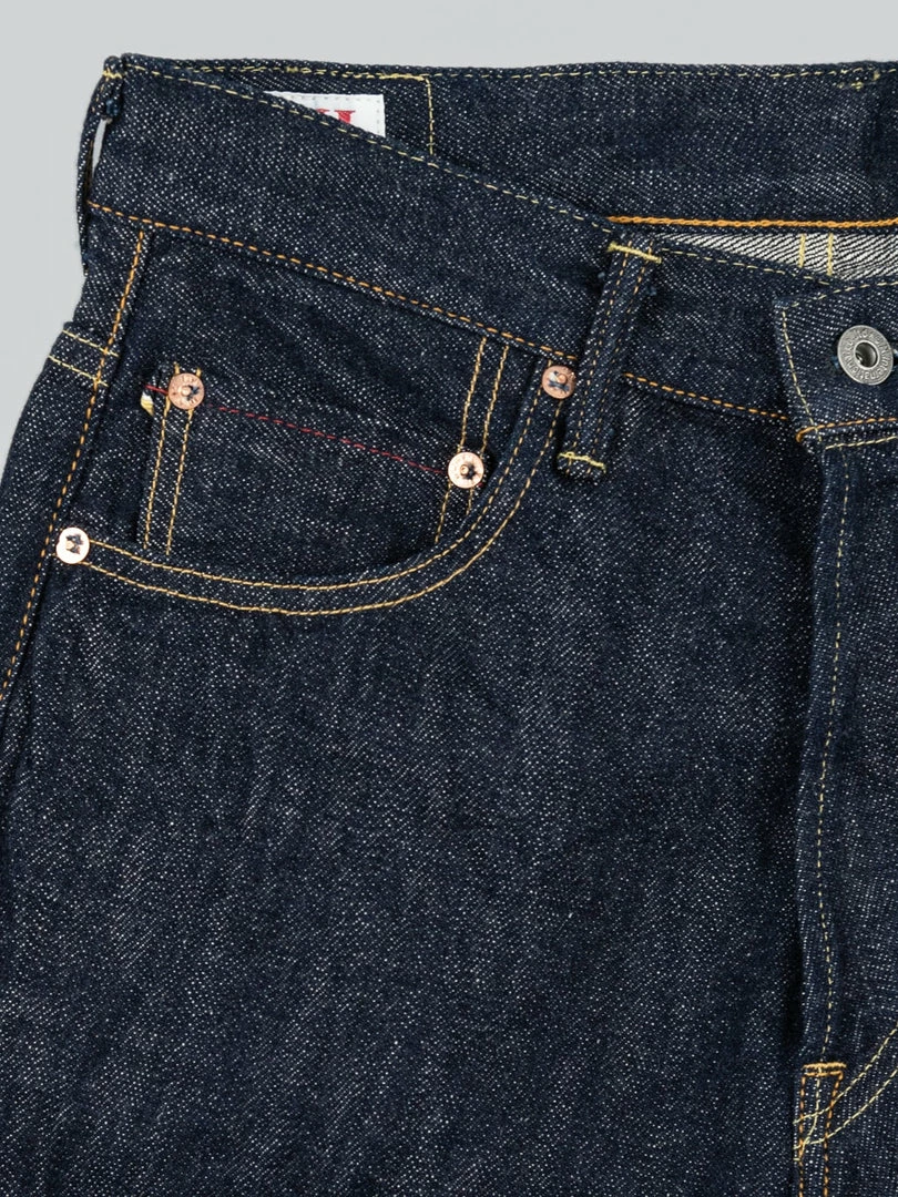 ONI Denim 202 "Kiraku" 12oz Natural Indigo Wide Straight Jeans NEW ARRIVALS 13 ONI Denim 202 "Kiraku" 12oz Natural Indigo Wide Straight Jeans NEW ARRIVALS