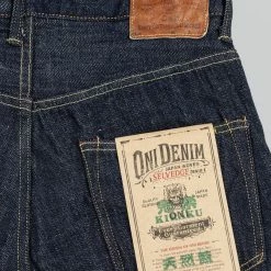 ONI Denim 202 "Kiraku" 12oz Natural Indigo Wide Straight Jeans NEW ARRIVALS 42 ONI Denim 202