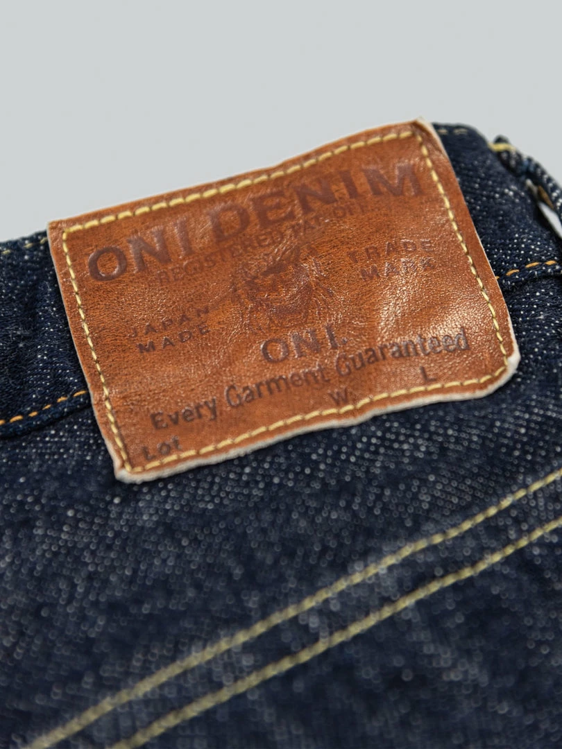ONI Denim 202 "Kiraku" 12oz Natural Indigo Wide Straight Jeans NEW ARRIVALS 20 ONI Denim 202 "Kiraku" 12oz Natural Indigo Wide Straight Jeans NEW ARRIVALS