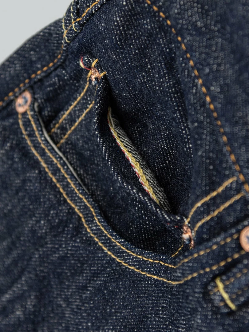 ONI Denim 202 "Kiraku" 12oz Natural Indigo Wide Straight Jeans NEW ARRIVALS 21 ONI Denim 202 "Kiraku" 12oz Natural Indigo Wide Straight Jeans NEW ARRIVALS