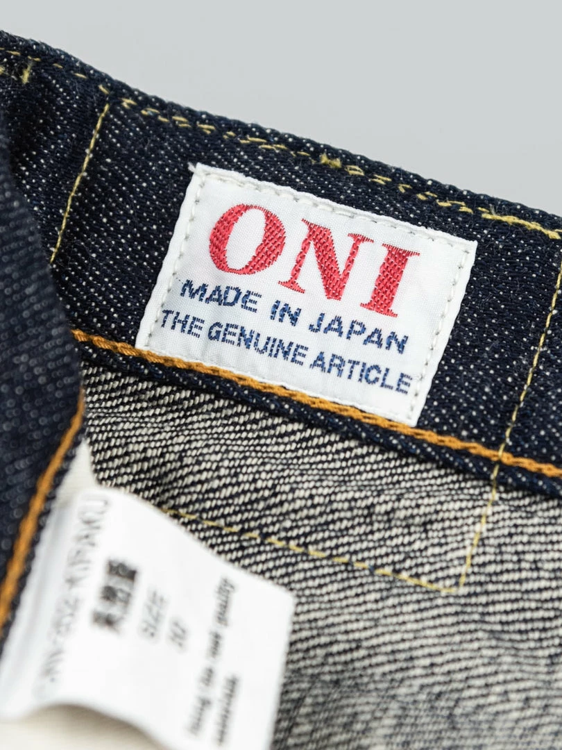 ONI Denim 202 "Kiraku" 12oz Natural Indigo Wide Straight Jeans NEW ARRIVALS 29 ONI Denim 202 "Kiraku" 12oz Natural Indigo Wide Straight Jeans NEW ARRIVALS