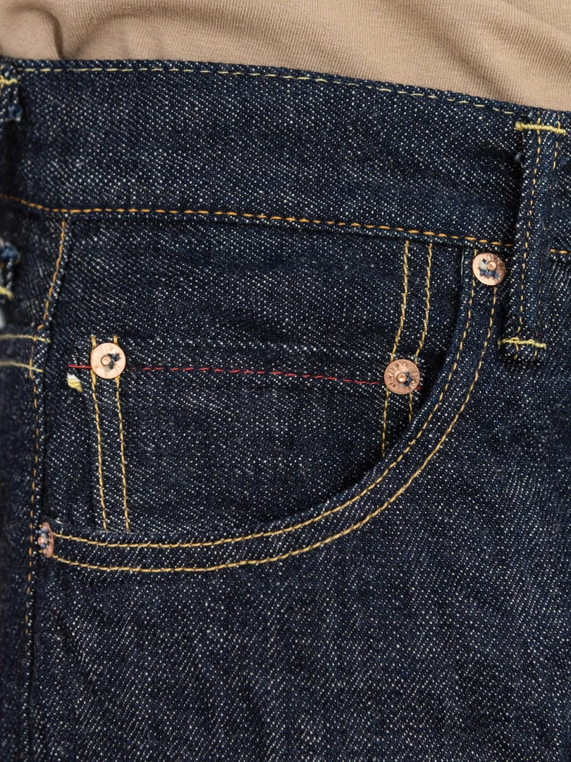 ONI Denim 202 "Kiraku" 12oz Natural Indigo Wide Straight Jeans NEW ARRIVALS 9 ONI Denim 202 "Kiraku" 12oz Natural Indigo Wide Straight Jeans NEW ARRIVALS