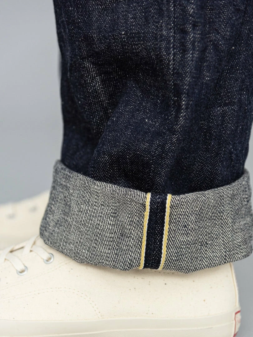 ONI Denim 202 "Kiraku" 12oz Natural Indigo Wide Straight Jeans NEW ARRIVALS 11 ONI Denim 202 "Kiraku" 12oz Natural Indigo Wide Straight Jeans NEW ARRIVALS