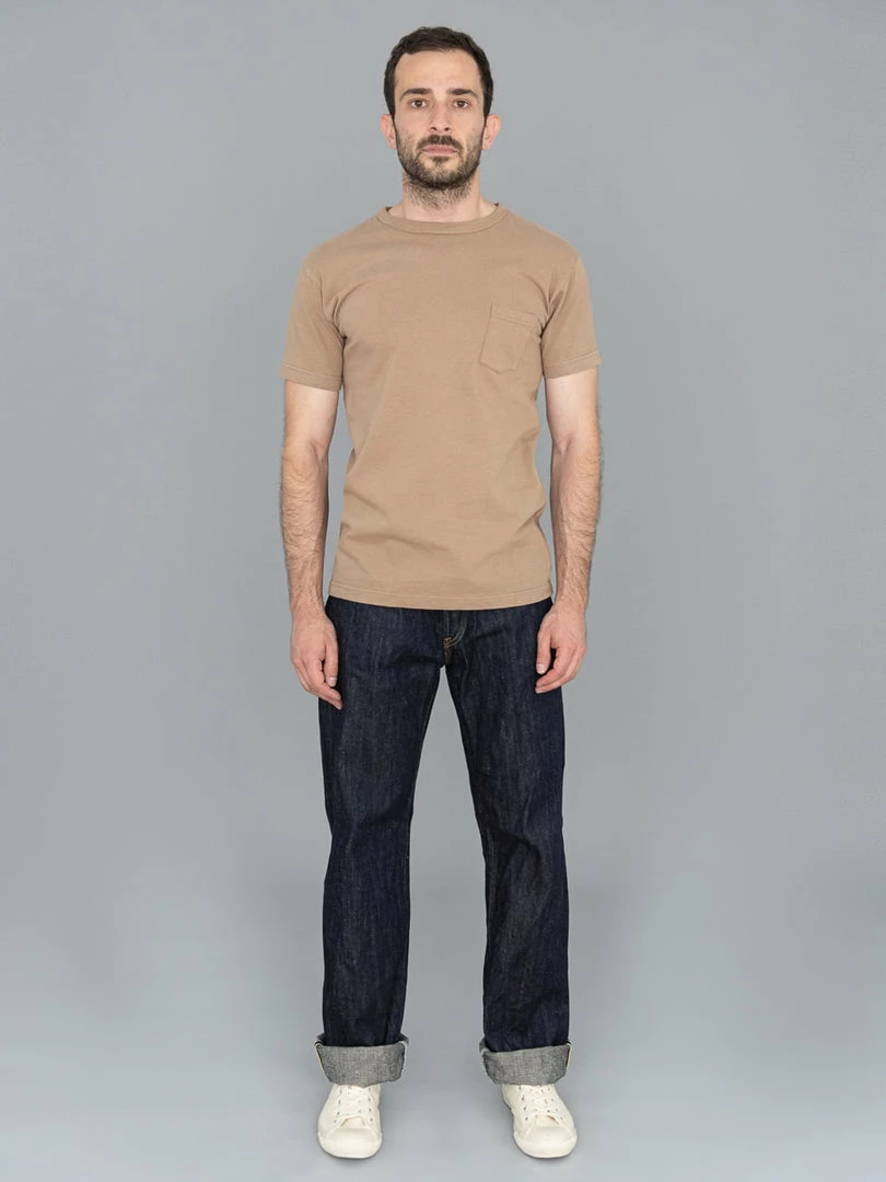 ONI Denim 202 "Kiraku" 12oz Natural Indigo Wide Straight Jeans NEW ARRIVALS 3 ONI Denim 202 "Kiraku" 12oz Natural Indigo Wide Straight Jeans NEW ARRIVALS