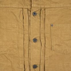 ONI Denim 03128-HOX Sulfur Heavy Oxford Coverall Brown Khaki