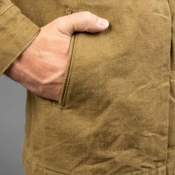 ONI Denim 03128-HOX Sulfur Heavy Oxford Coverall Brown Khaki