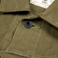 ONI Denim 03128-HOX Sulfur Heavy Oxford Coverall Olive