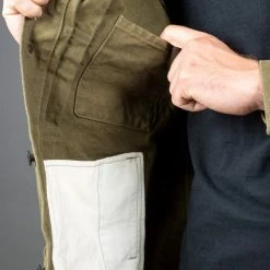 ONI Denim 03128-HOX Sulfur Heavy Oxford Coverall Olive