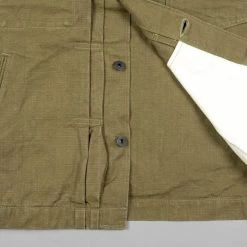 ONI Denim 03128-HOX Sulfur Heavy Oxford Coverall Olive