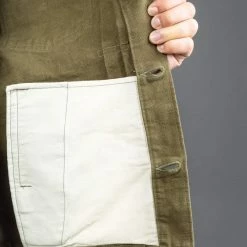 ONI Denim 03128-HOX Sulfur Heavy Oxford Coverall Olive