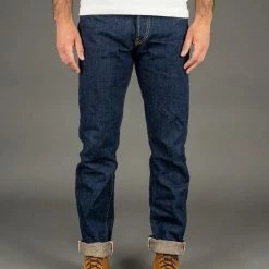 NEW ARRIVALS ONI Denim 510-SHM "Kiwami Beige" 16oz Natural Indigo Neat Straight Semi-Hand Made Jeans