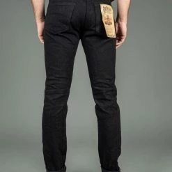 ONI Denim 544ZR-IDBK "Secret Denim Indigo X Black" 20oz Stylish Tapered Jeans 39 ONI Denim 544ZR-IDBK