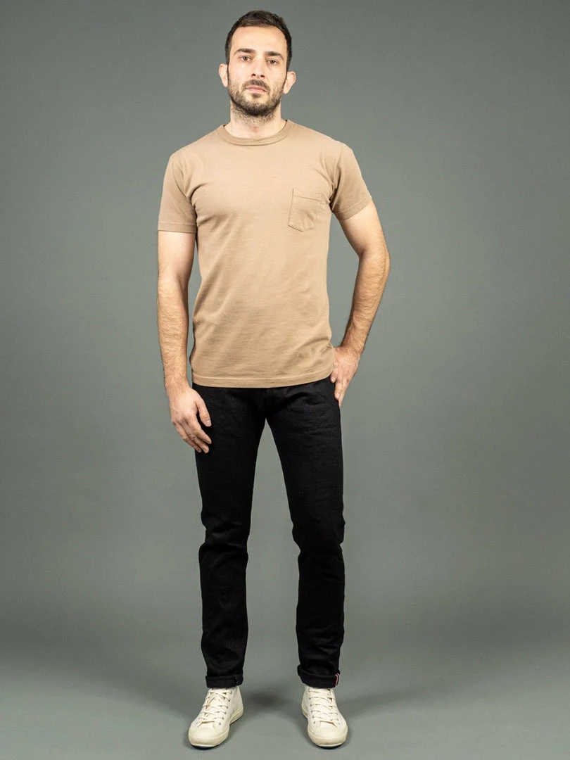 ONI Denim 544ZR-IDBK "Secret Denim Indigo X Black" 20oz Stylish Tapered Jeans 3 ONI Denim 544ZR-IDBK "Secret Denim Indigo X Black" 20oz Stylish Tapered Jeans