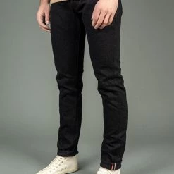 ONI Denim 544ZR-IDBK "Secret Denim Indigo X Black" 20oz Stylish Tapered Jeans 38 ONI Denim 544ZR-IDBK