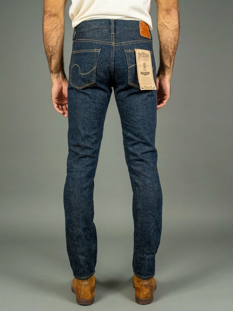 ONI Denim 544ZR "Secret Denim" 20oz Stylish Tapered Jeans 6 ONI Denim 544ZR "Secret Denim" 20oz Stylish Tapered Jeans