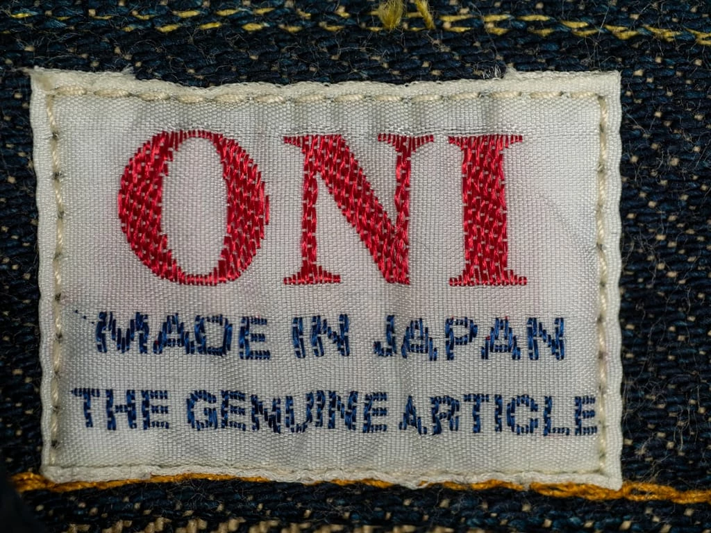 ONI Denim 544ZR "Secret Denim" 20oz Stylish Tapered Jeans 22 ONI Denim 544ZR "Secret Denim" 20oz Stylish Tapered Jeans