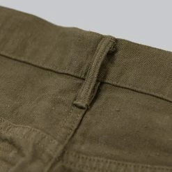 ONI Denim 612-OLOL "Olive Warp And Weft" 12oz Relaxed Tapered Jeans NEW ARRIVALS 53 ONI Denim 612-OLOL