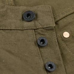 ONI Denim 612-OLOL "Olive Warp And Weft" 12oz Relaxed Tapered Jeans NEW ARRIVALS 44 ONI Denim 612-OLOL