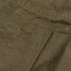 ONI Denim 612-OLOL "Olive Warp And Weft" 12oz Relaxed Tapered Jeans NEW ARRIVALS 50 ONI Denim 612-OLOL