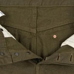 ONI Denim 612-OLOL "Olive Warp And Weft" 12oz Relaxed Tapered Jeans NEW ARRIVALS 51 ONI Denim 612-OLOL