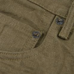 ONI Denim 612-OLOL "Olive Warp And Weft" 12oz Relaxed Tapered Jeans NEW ARRIVALS 54 ONI Denim 612-OLOL