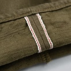 ONI Denim 612-OLOL "Olive Warp And Weft" 12oz Relaxed Tapered Jeans NEW ARRIVALS 43 ONI Denim 612-OLOL