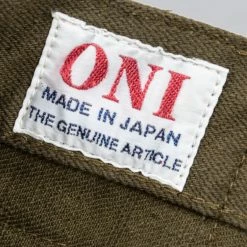 ONI Denim 612-OLOL "Olive Warp And Weft" 12oz Relaxed Tapered Jeans NEW ARRIVALS 56 ONI Denim 612-OLOL