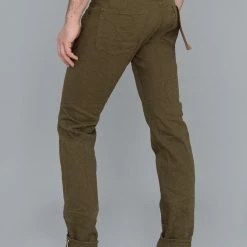 ONI Denim 612-OLOL "Olive Warp And Weft" 12oz Relaxed Tapered Jeans NEW ARRIVALS 34 ONI Denim 612-OLOL